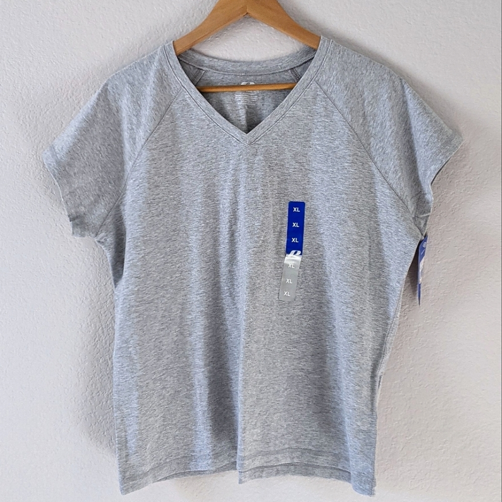 Prospirit Short Sleeve Shirt, Gray, XL